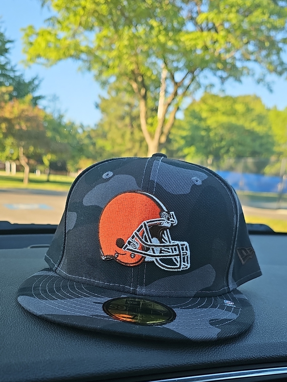 Cleveland‎ Browns Camo New Era Promodel Fitted Hat Size 7 1/4 NWT